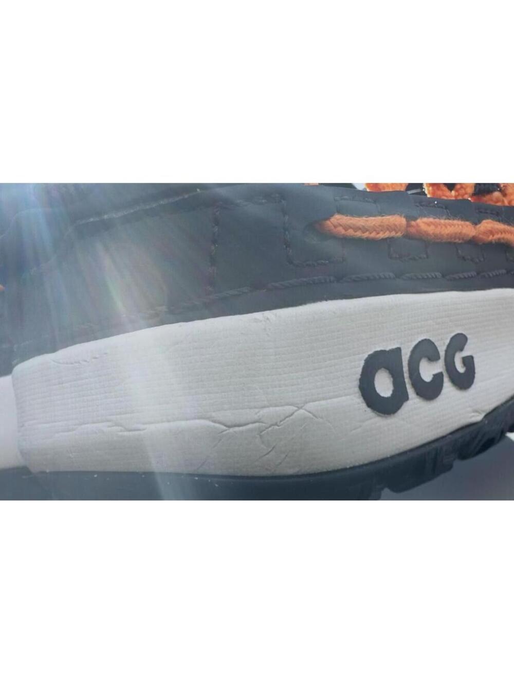 Nike ACG Watercat+ US Men's 9 Mandarin/Gridiron Amphibious Trail Shoes: See Note - Picture 10 of 16